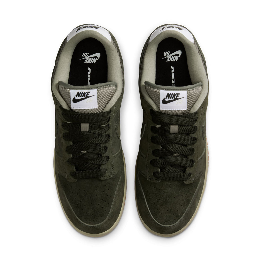 Nike SB Dunk Low Pro B - Sequoia / Lt Army / White