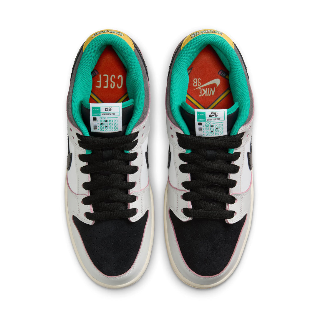 Nike SB Dunk Low Pro Qs - CSEF White / Black / Iron
