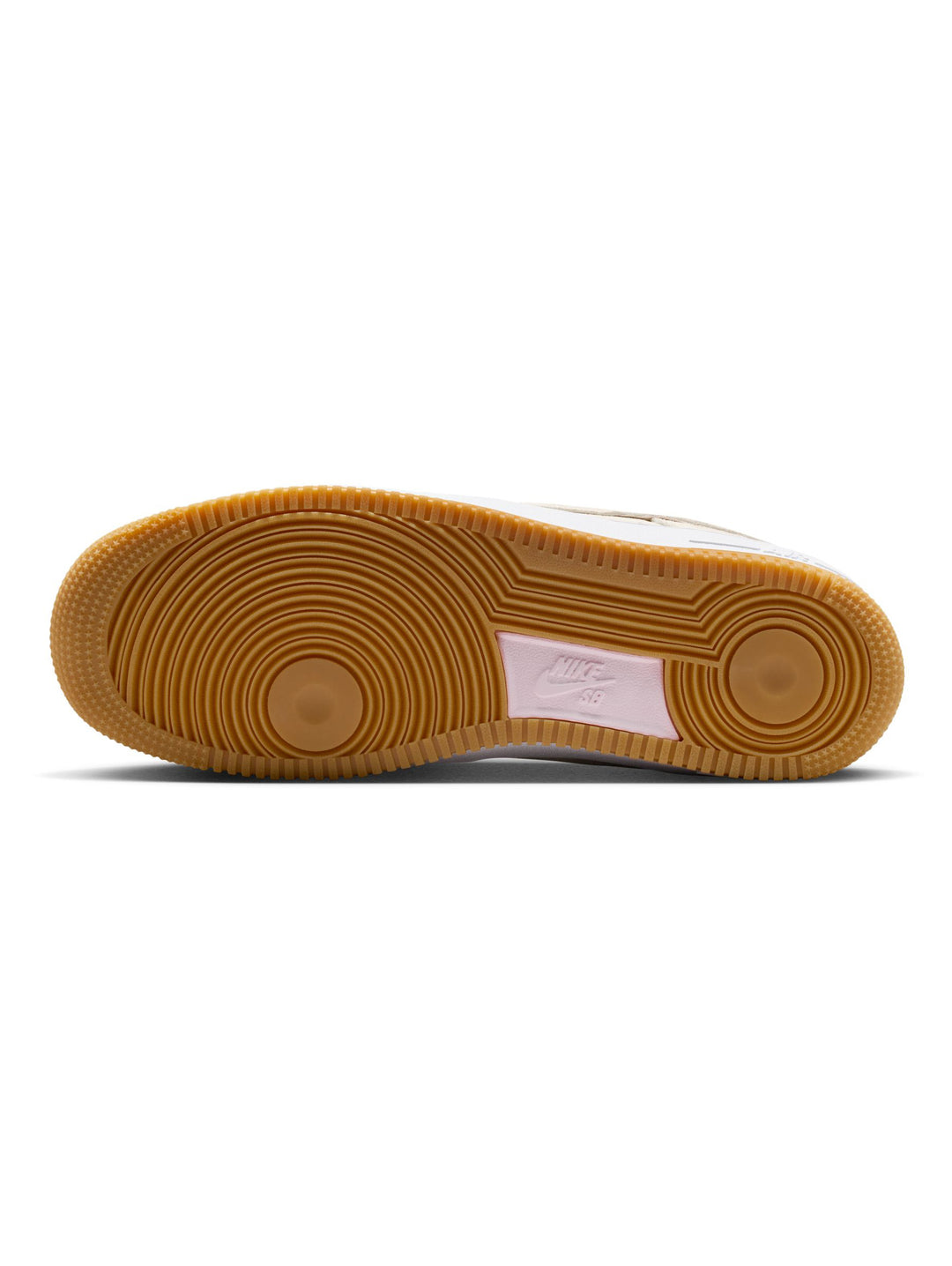 Nike SB Air Force 1 - Lt Orewood / Brn - White
