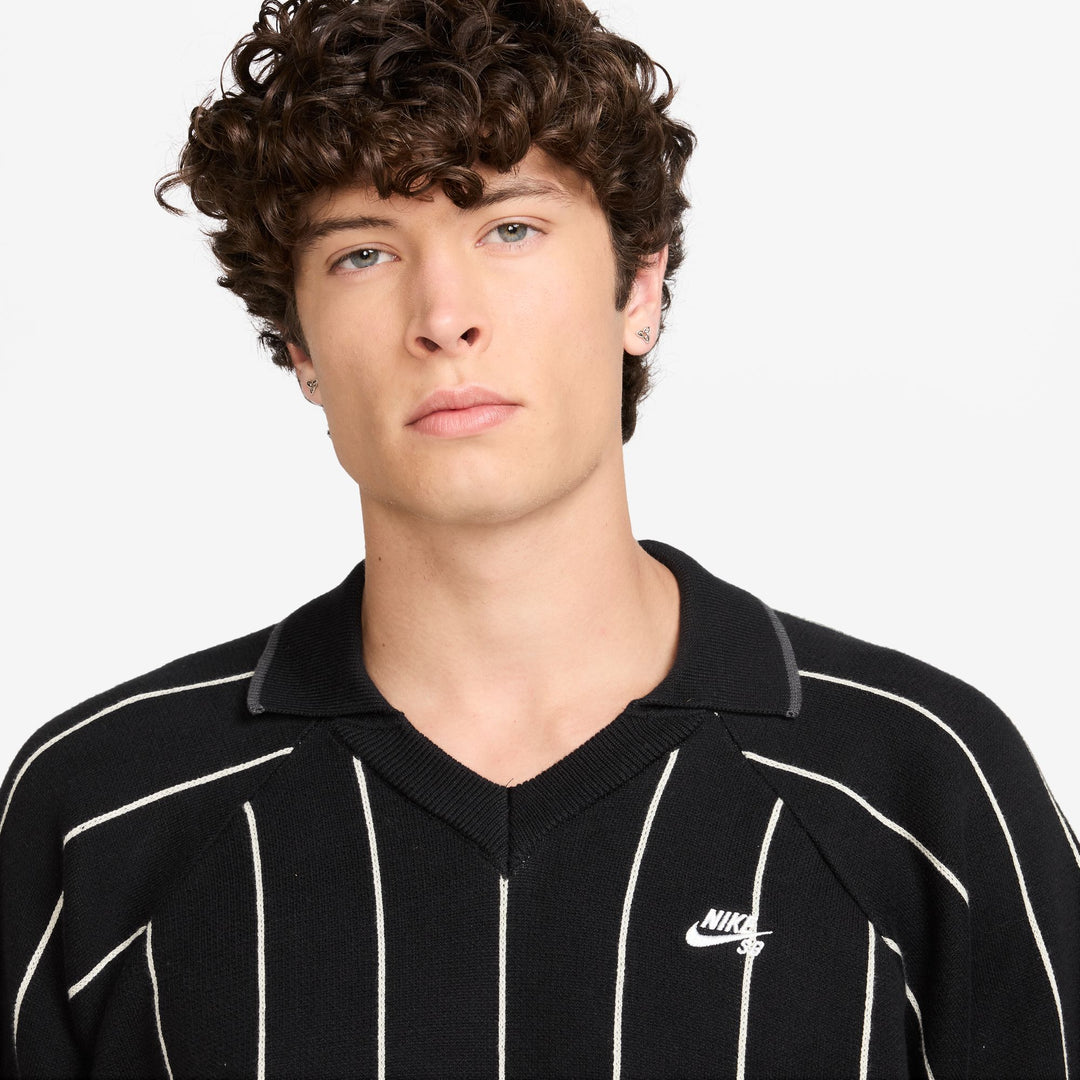 Nike Sb Polo Skate Sweater SS - Black