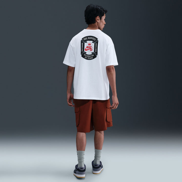 Nike SB Paul Rodriguez Max90 Skate T-Shirt - White