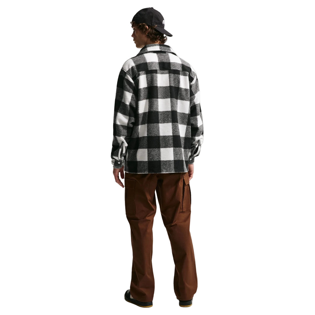 Nike SB Essential Skate Shirt Jacket - White / Black