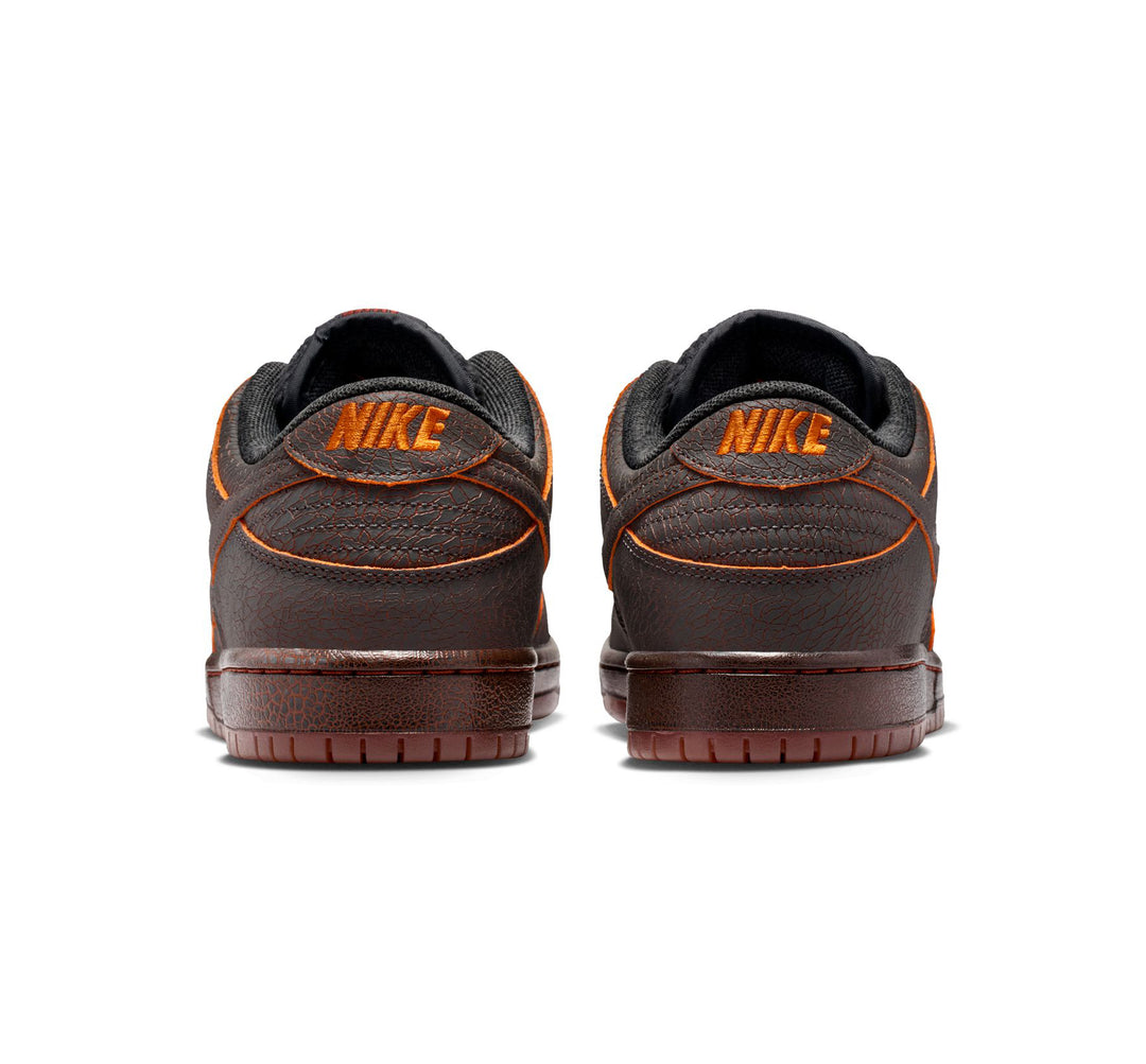 Nike SB Dunk Low Pro Prm "Krampus" - Dk Smoke Grey / Campfire Orange-Black