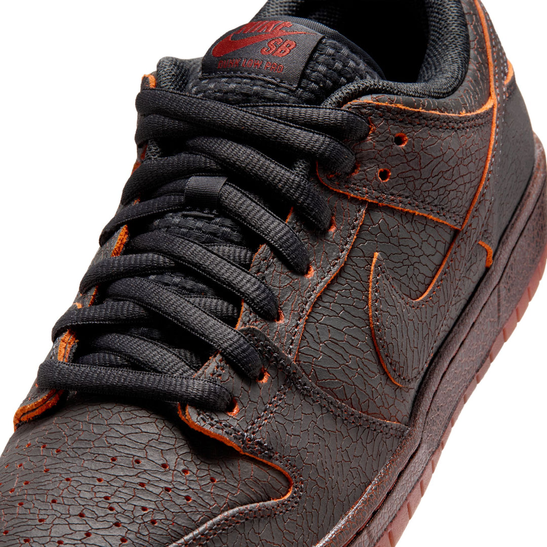 Nike SB Dunk Low Pro Prm "Krampus" - Dk Smoke Grey / Campfire Orange-Black