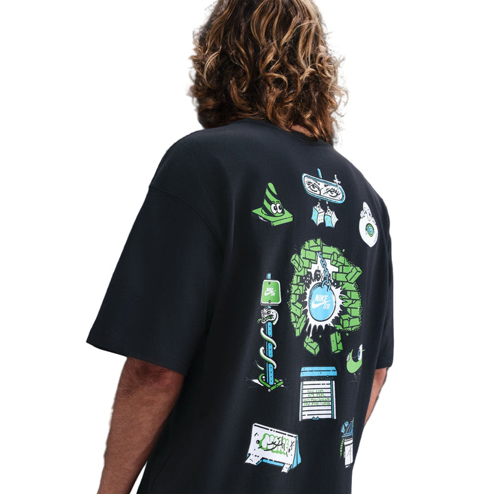 Nike SB Max90 Skate T-Shirt - Off Noir