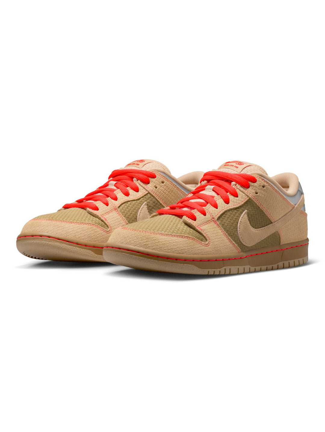 Nike SB Dunk Low Pro Som Tum Thai Food - Canvas / Vachetta Tan-Parachute Beige