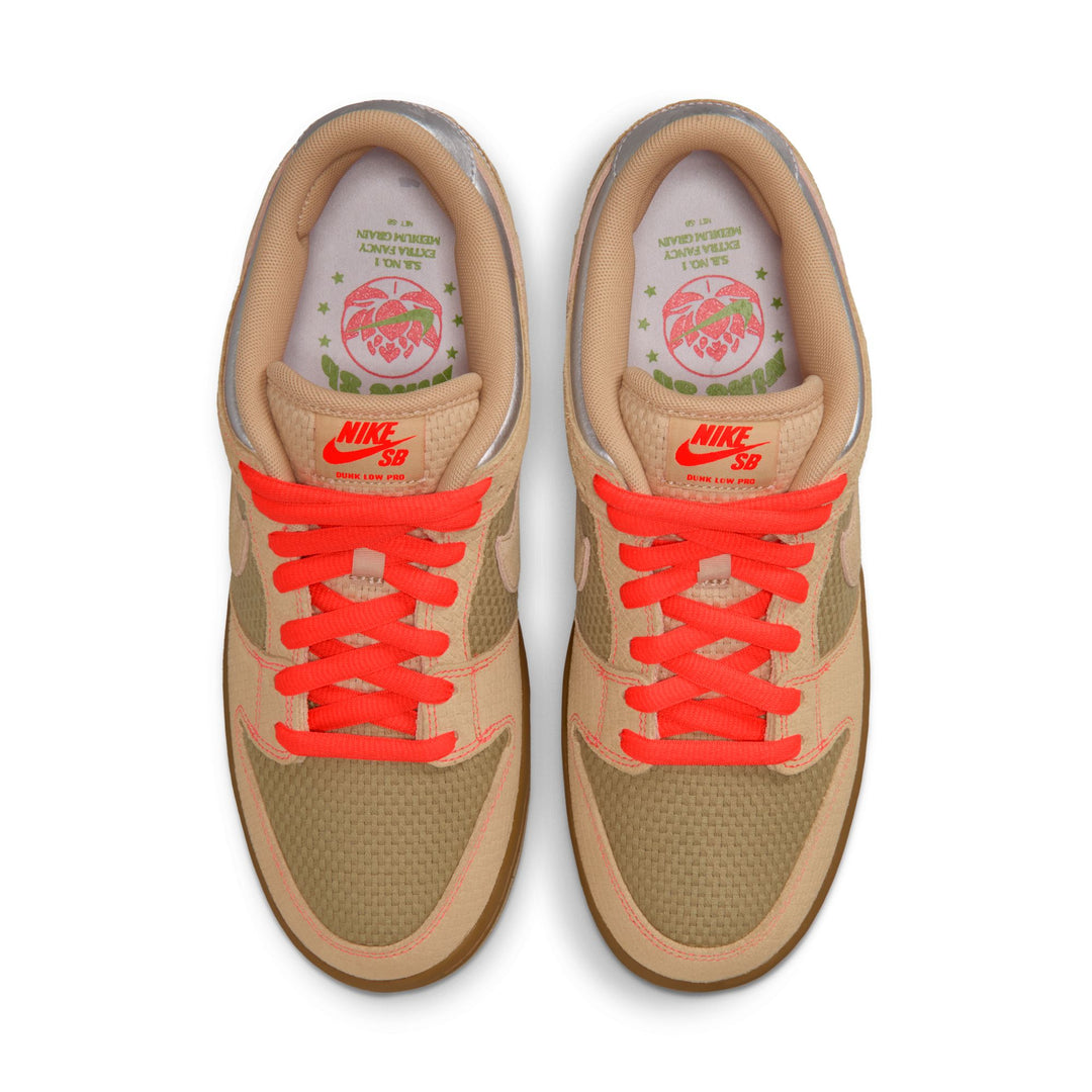 Nike SB Dunk Low Pro Som Tum Thai Food - Canvas / Vachetta Tan-Parachute Beige