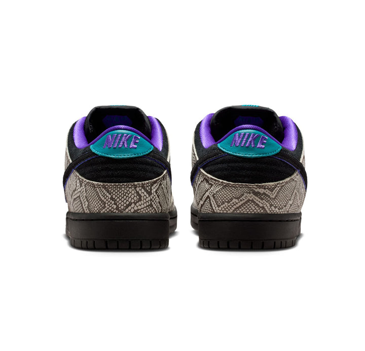 Nike SB x Dashawn Jordan Dunk Low Pro - String Black / Bright Spruce / Fierce Purple