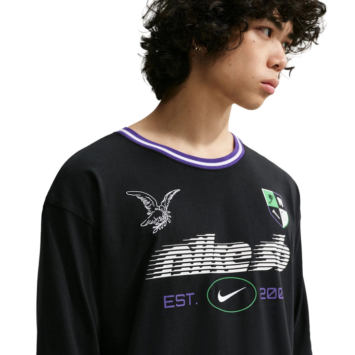 Nike SB Long-Sleeve Skate T-Shirt - Black