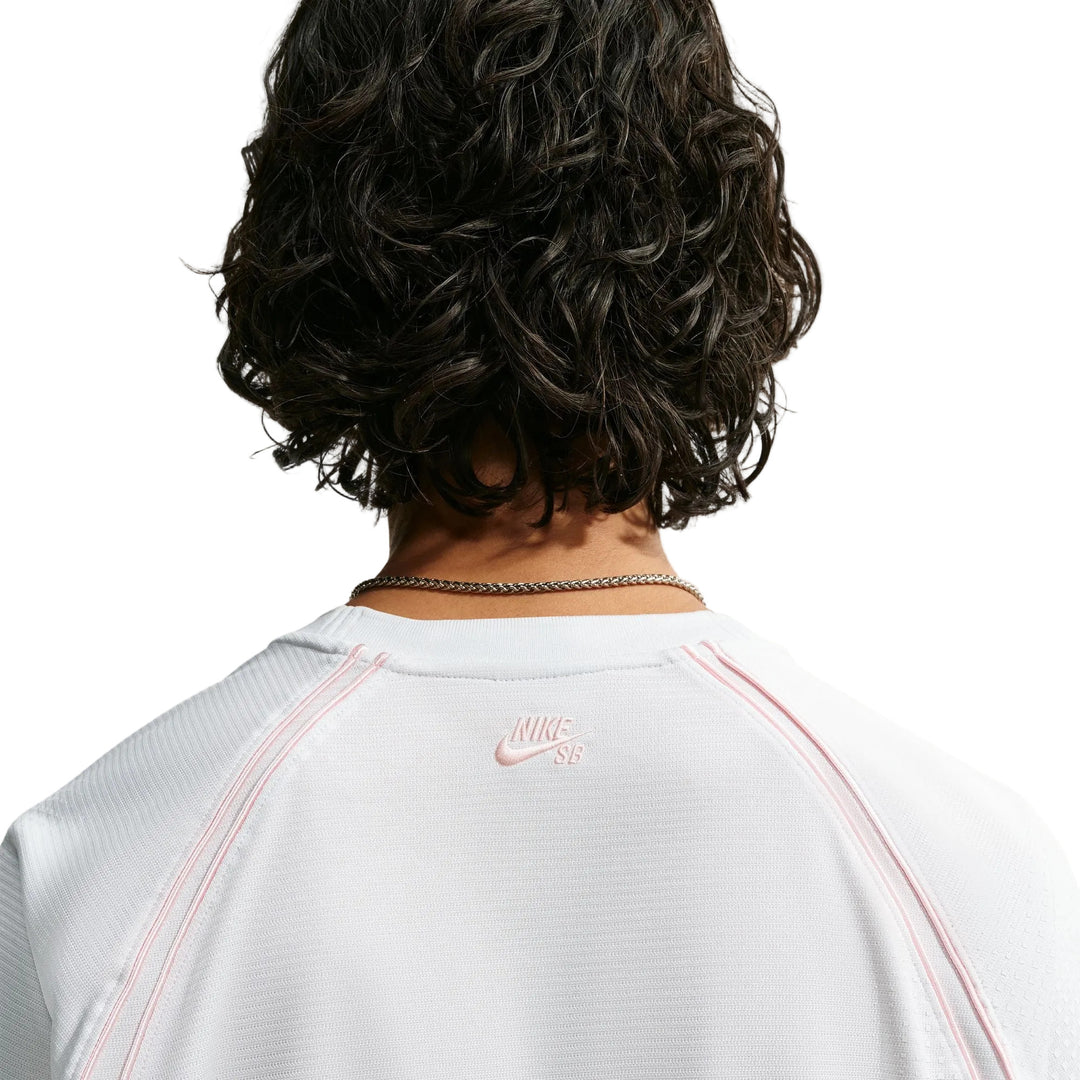 Nike SB Yuto Short-Sleeve Skate Jersey - Summit White / Summit White