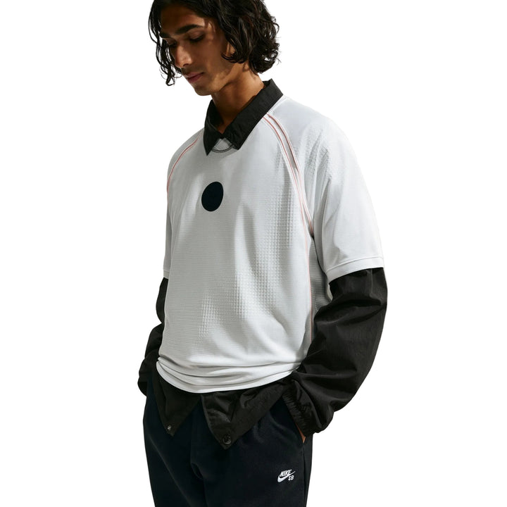 Nike SB Yuto Short-Sleeve Skate Jersey - Summit White / Summit White