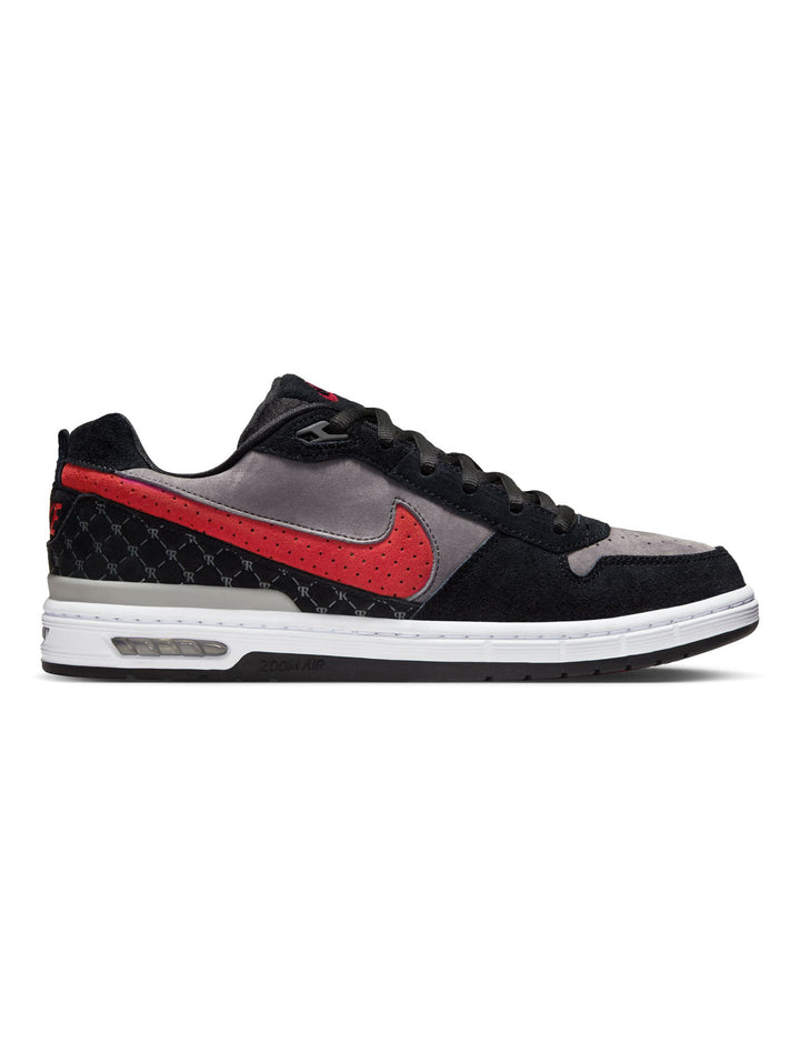 Nike SB Zoom Air Paul Rodriguez Low Qs - Black / Varsity Red - Flint Grey - Black
