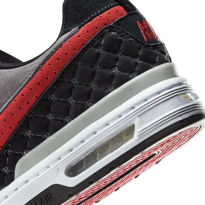 Nike SB Zoom Air Paul Rodriguez Low Qs - Black / Varsity Red - Flint Grey - Black