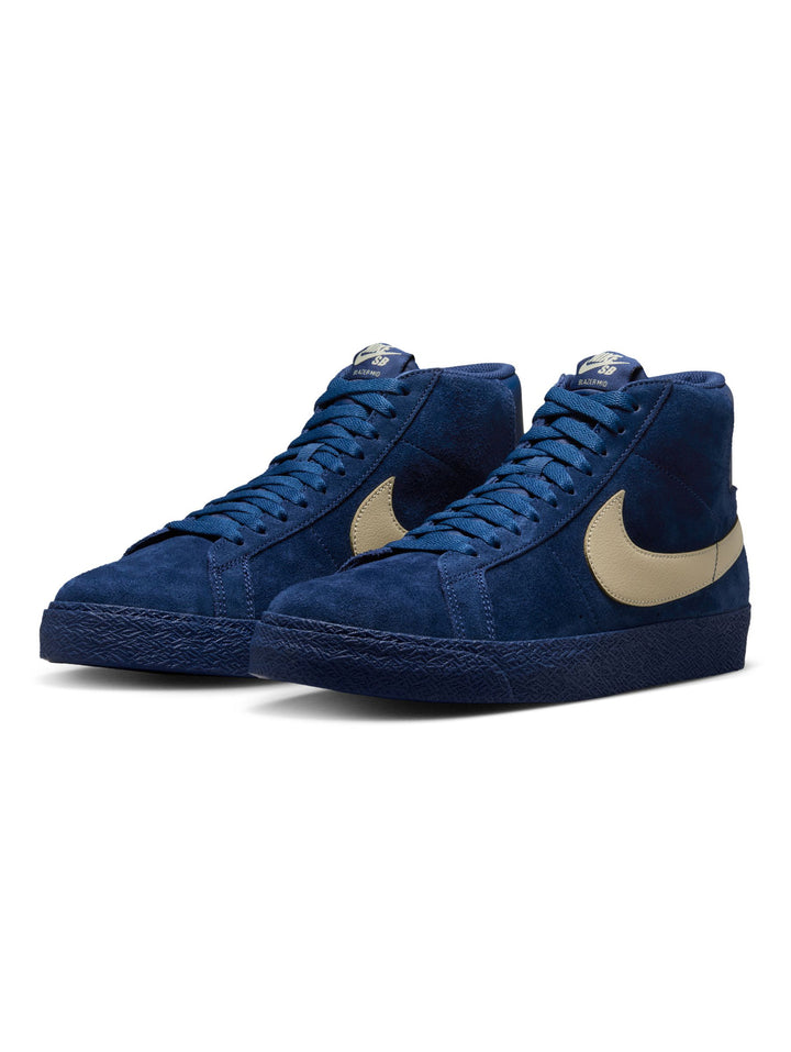 Nike SB Zoom Blazer Mid - Coastal Blue / Pale Yellow