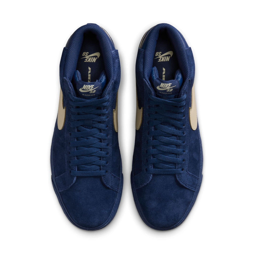Nike SB Zoom Blazer Mid - Coastal Blue / Pale Yellow