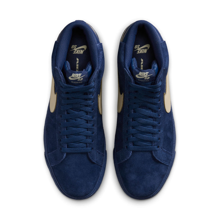 Nike SB Zoom Blazer Mid - Coastal Blue / Pale Yellow