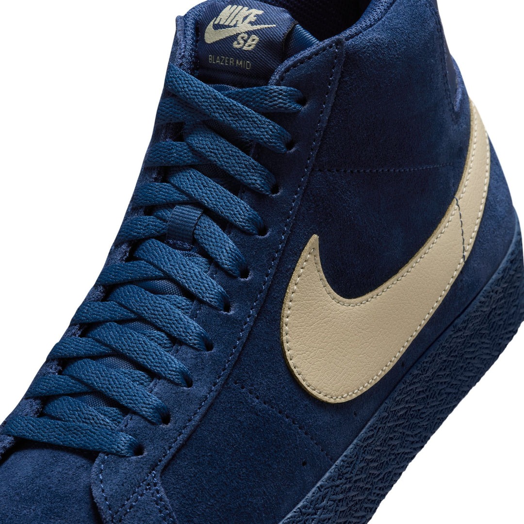 Nike SB Zoom Blazer Mid - Coastal Blue / Pale Yellow