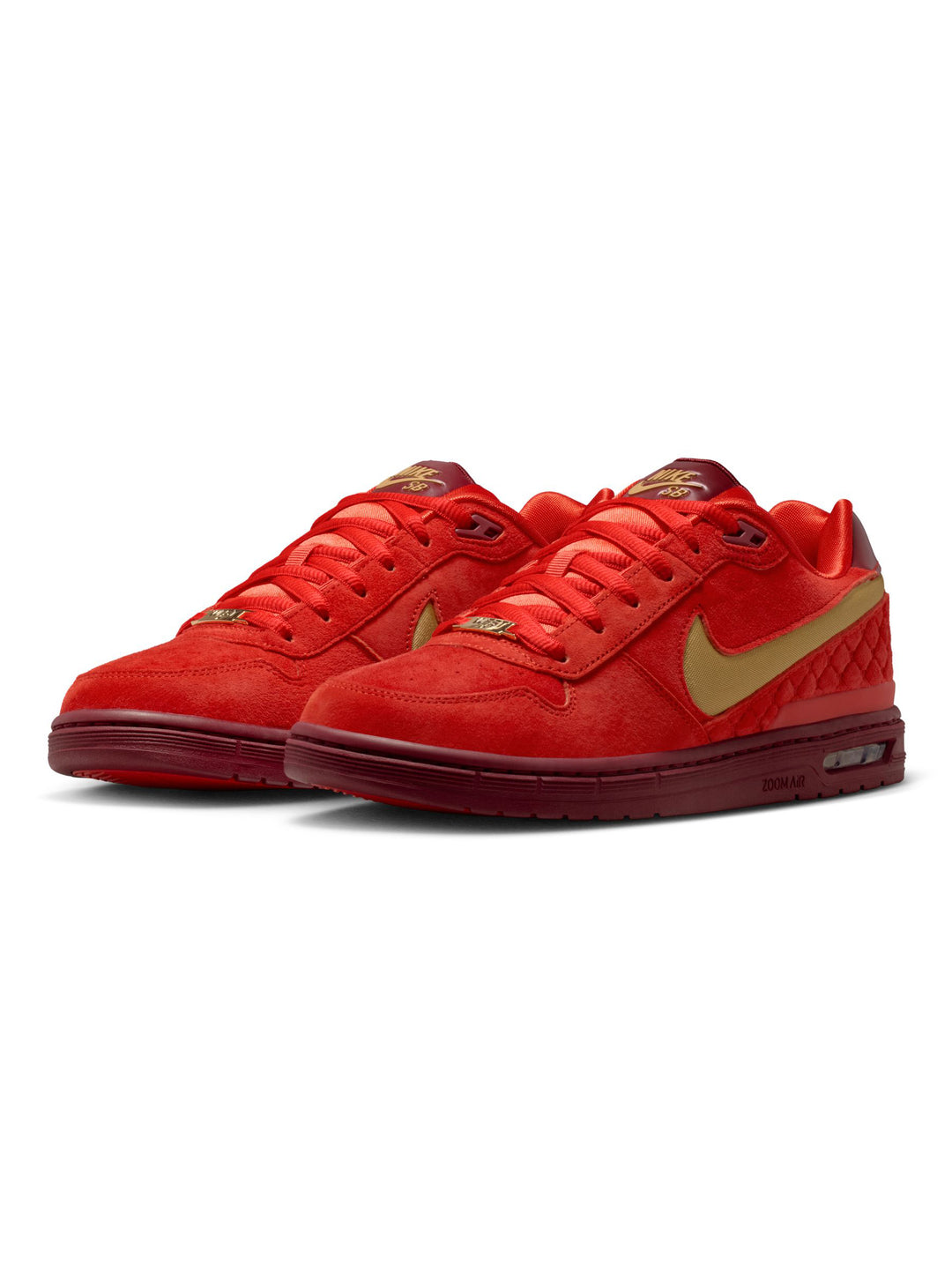 Nike SB Zoom Air Paul Rodriguez Low Qs - Habanero Red