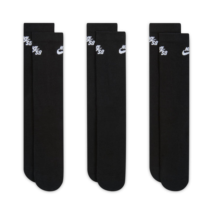 Nike SB Everyday Elevated Skate Socks - Black