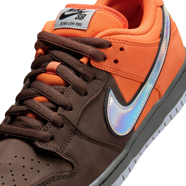Nike SB Dunk Low Pro "Muni Fast Pass" - Safety Orange / Baroque Brown