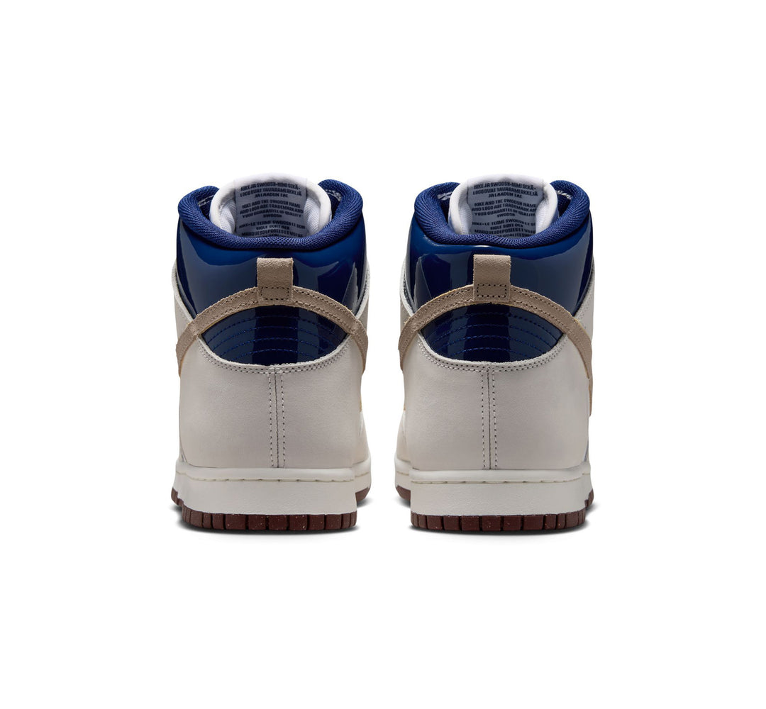 Nike SB Dunk High Pro x Beyond Store - White / Ivory - Sand Dune / Blue Void