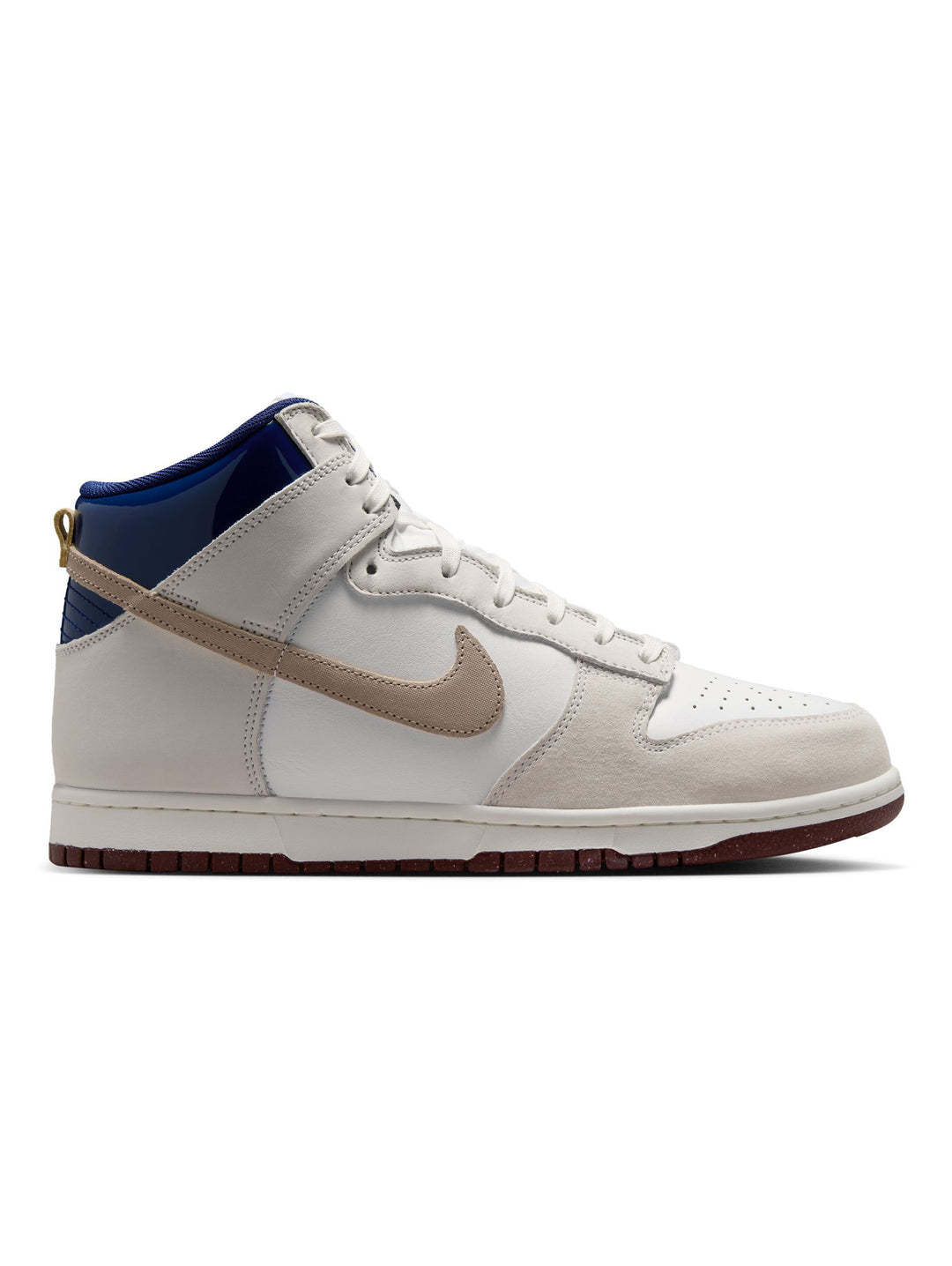 Nike SB Dunk High Pro x Beyond Store - White / Ivory - Sand Dune / Blue Void