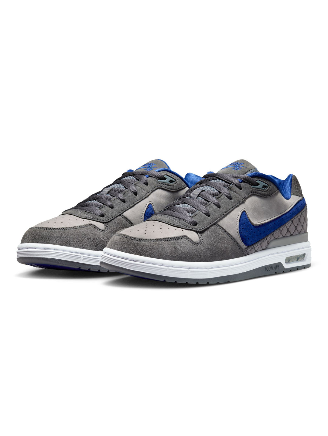 Nike SB Zoom Air Paul Rodriguez Low Qs - Flint Grey / Deep Royal