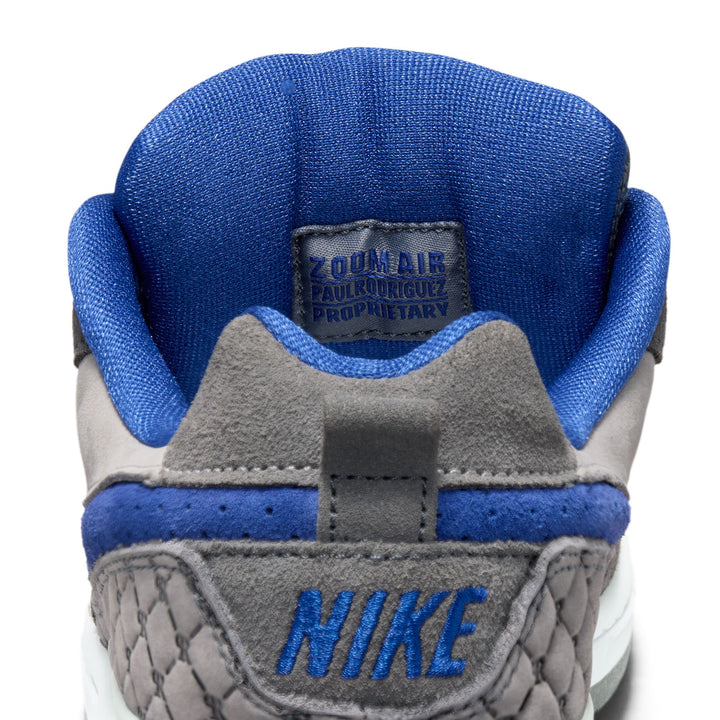 Nike SB Zoom Air Paul Rodriguez Low Qs - Flint Grey / Deep Royal