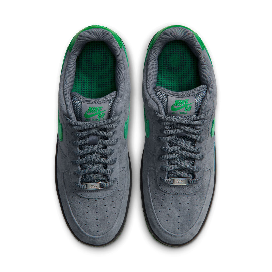 Nike SB Air Force 1 SE  - Cool Grey / Court Green