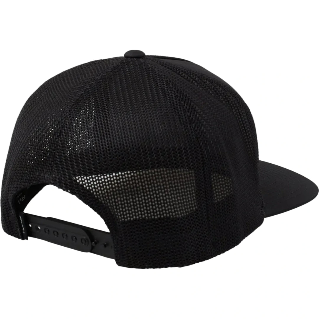 RVCA All The Way Tech Trucker - Black / Black