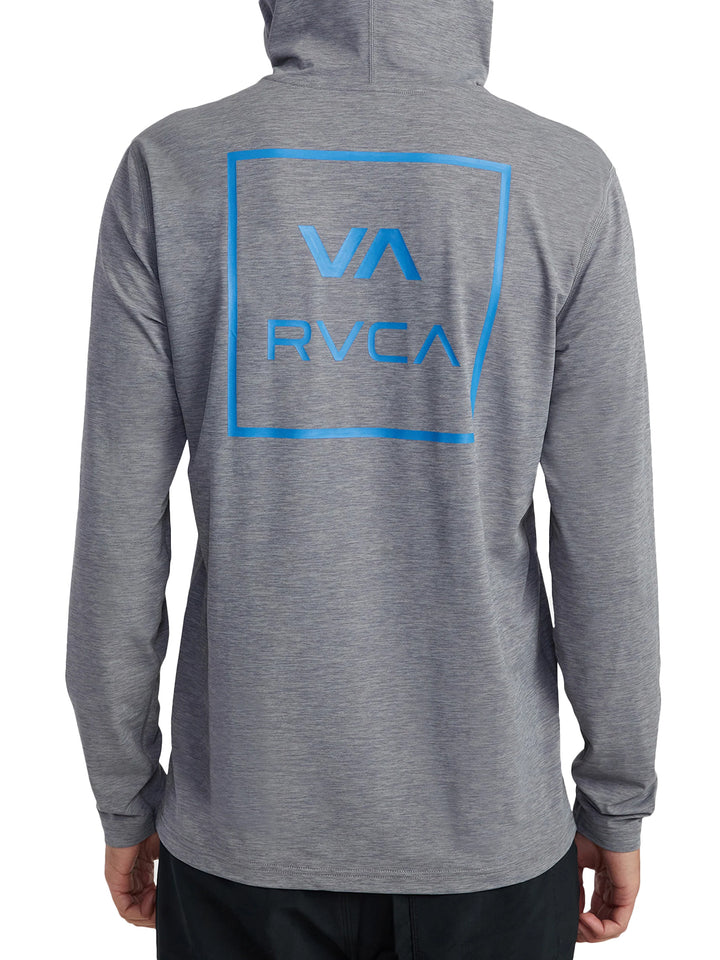 RVCA Surf Shirt Hoodie - Heather Grey