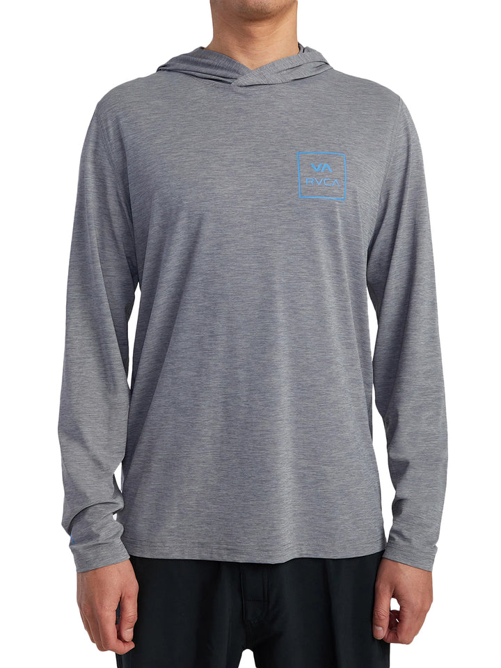 RVCA Surf Shirt Hoodie - Heather Grey