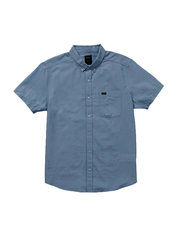 RVCA That'll Do Dobby Short Sleeve - Dark Denim