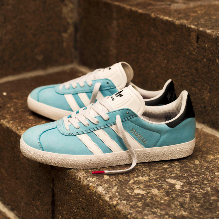Adidas MNUFC Familia Gazelle - Lt Blue / White / Black