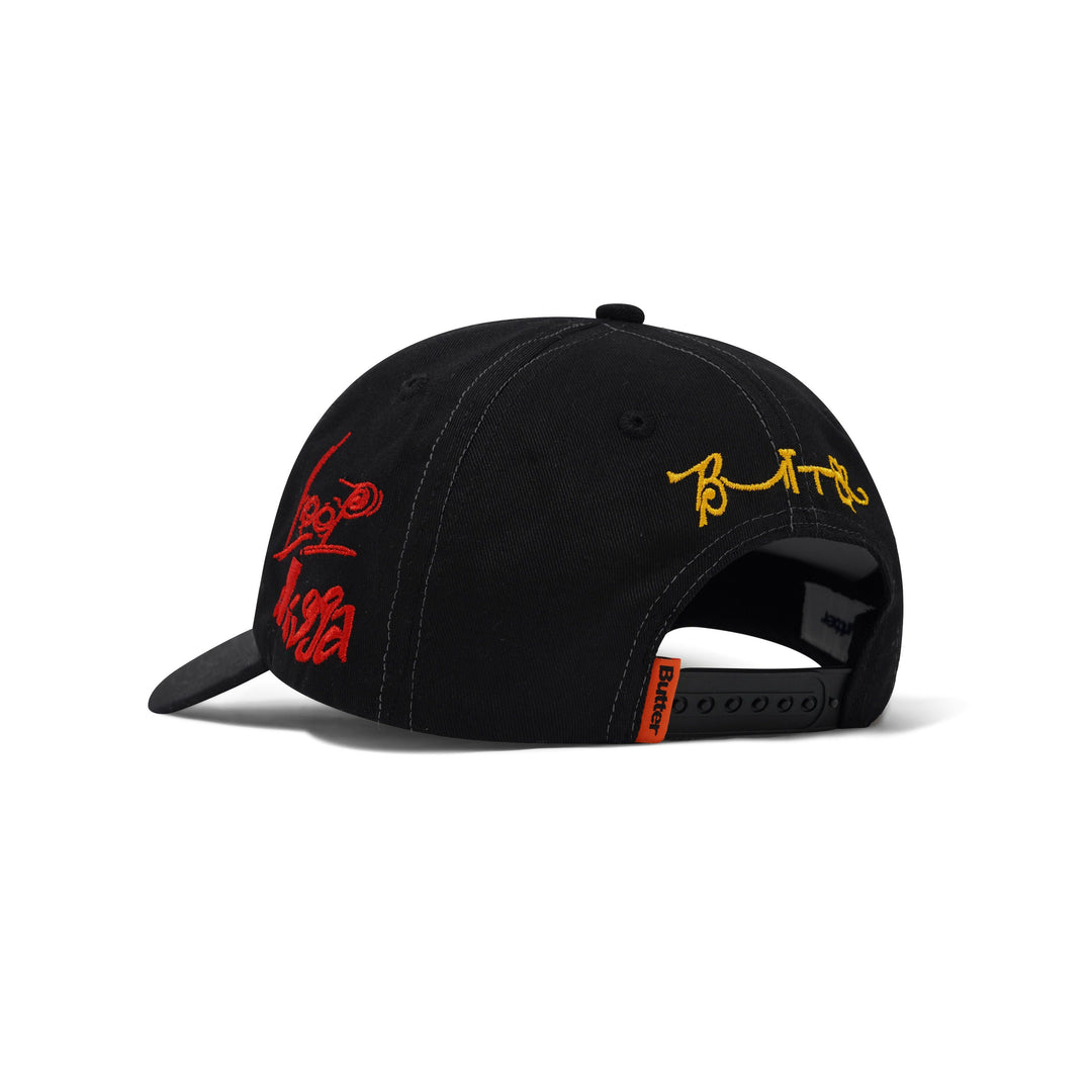 Butter x Madlib Alias 6 Panel Cap - Black