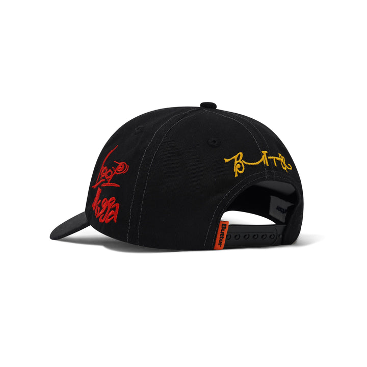 Butter x Madlib Alias 6 Panel Cap - Black