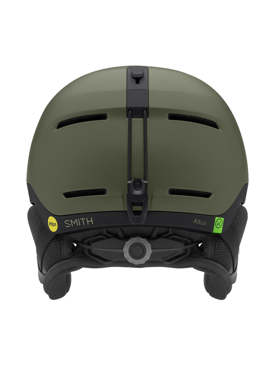 2026 Smith Altus MIPS Helmet - Matte Fatigue Green / Black