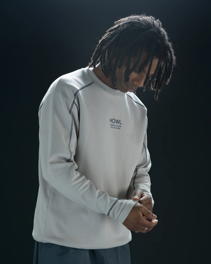 2027 Howl Midweight Crew - Cream