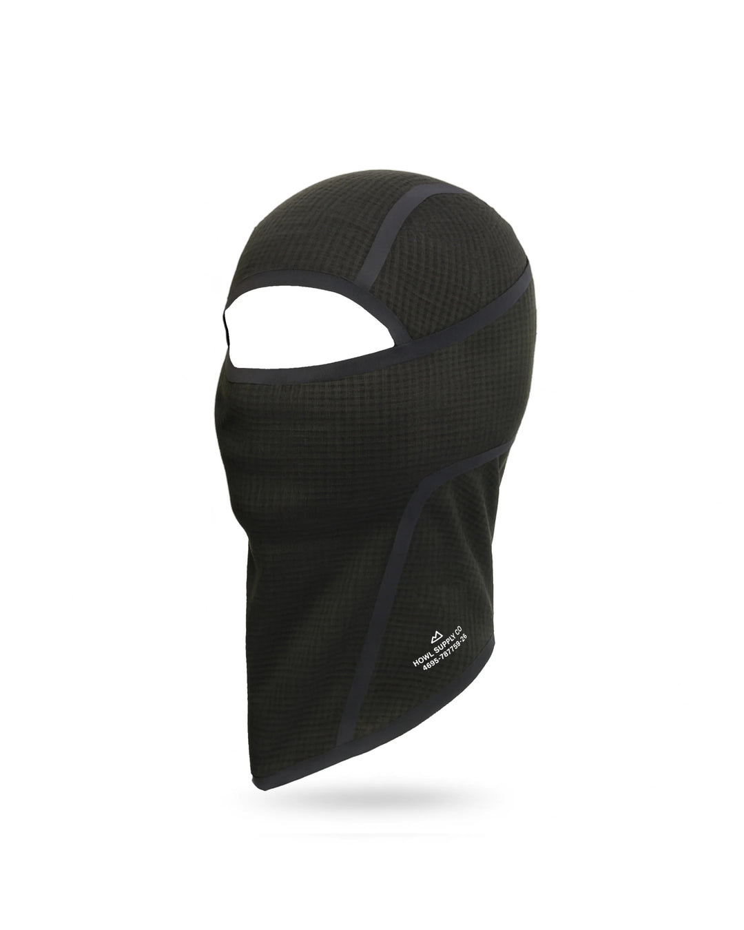 2027 Howl Taped Facemask - Black