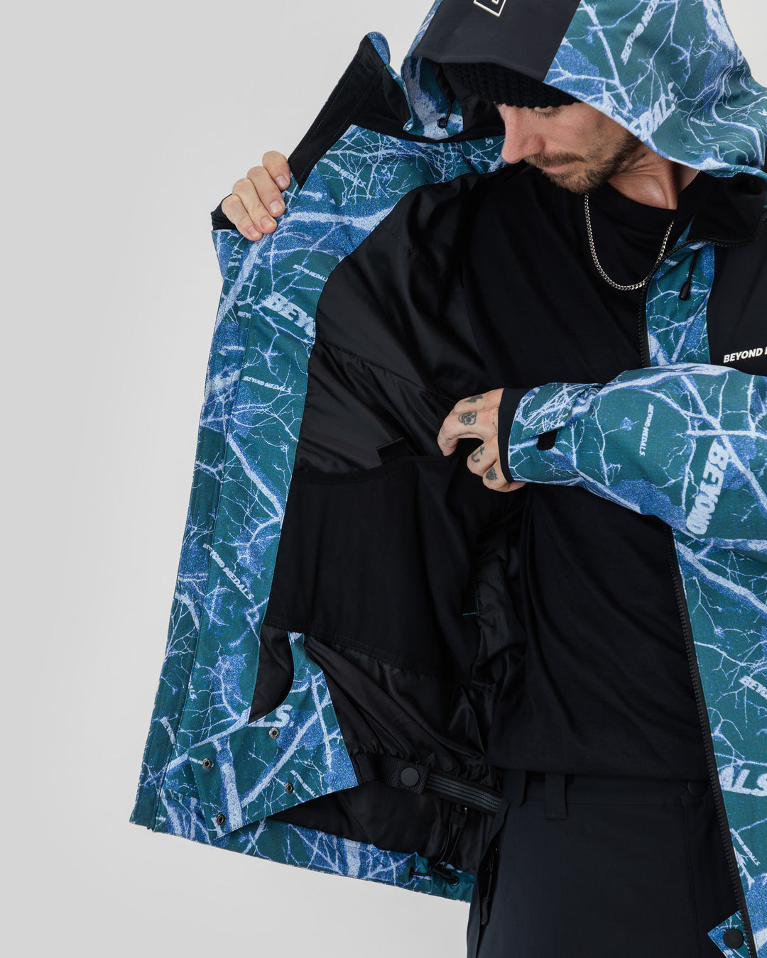 Beyond Medals Fullzip 2L Jacket Shirakaba - Print