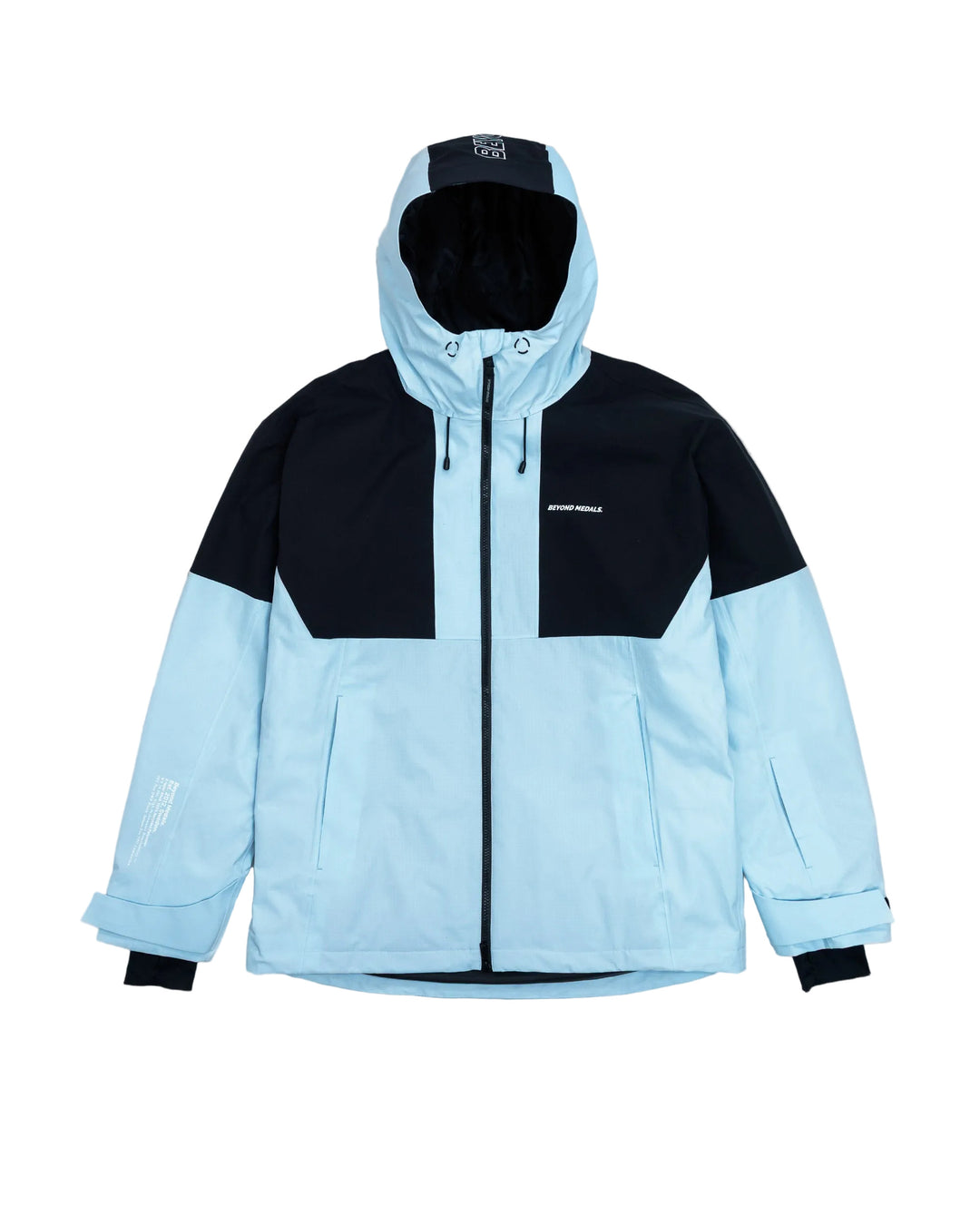 2027 Beyond Medals Fullzip Jacket 2L Ripstop - Light Blue