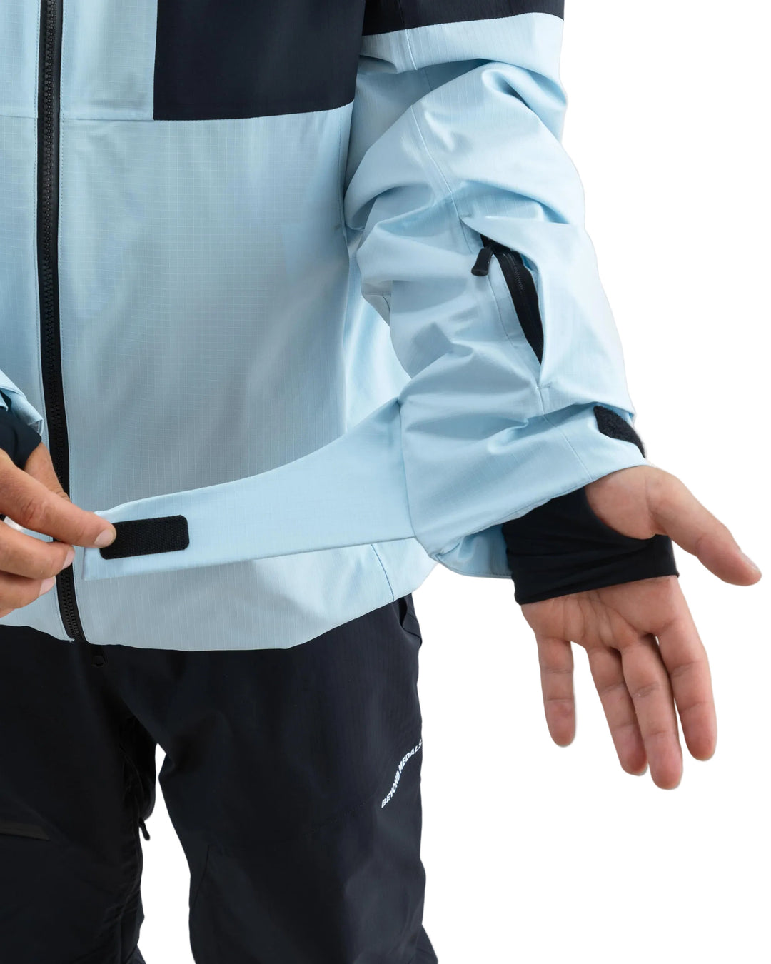 2027 Beyond Medals Fullzip Jacket 2L Ripstop - Light Blue