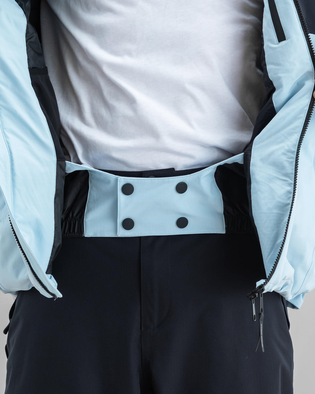 2027 Beyond Medals Fullzip Jacket 2L Ripstop - Light Blue