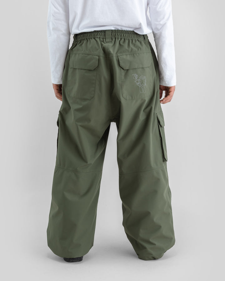 2027 Beyond Medals Park Pants Cargo 2L - Dark Green