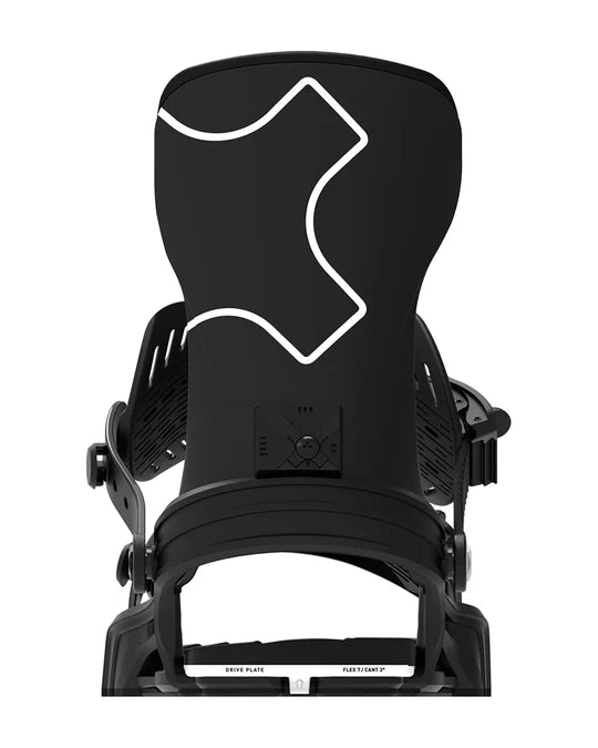 2027 Bent Metal Axtion Binding - Black