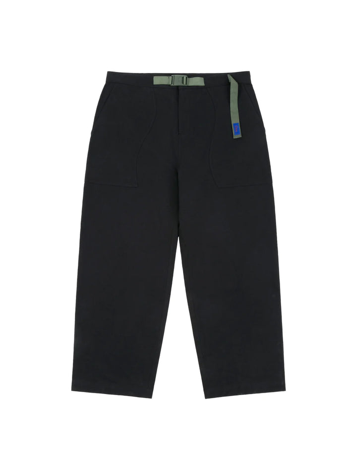 Dime Belted Twill Pants - Dark Charcoal