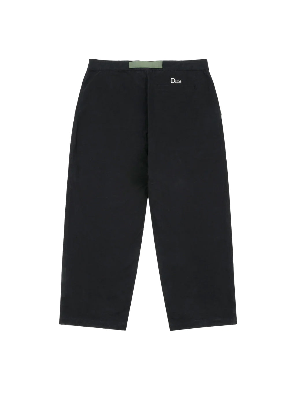 Dime Belted Twill Pants - Dark Charcoal
