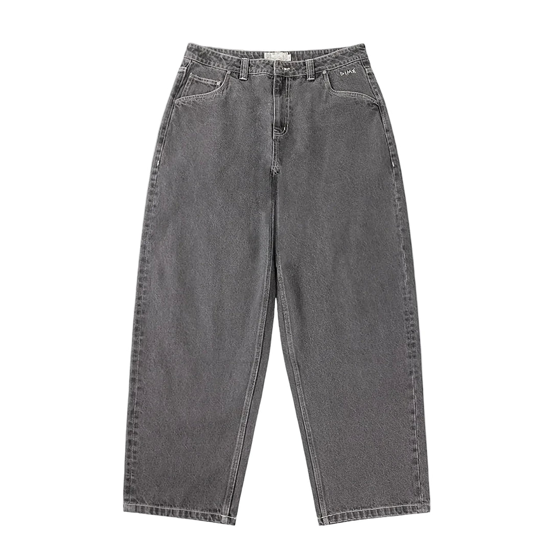 Dime Baggy Wink Denim Pants - Faded Black