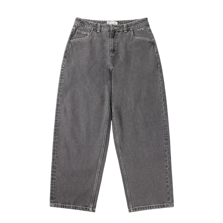 Dime Baggy Wink Denim Pants - Faded Black