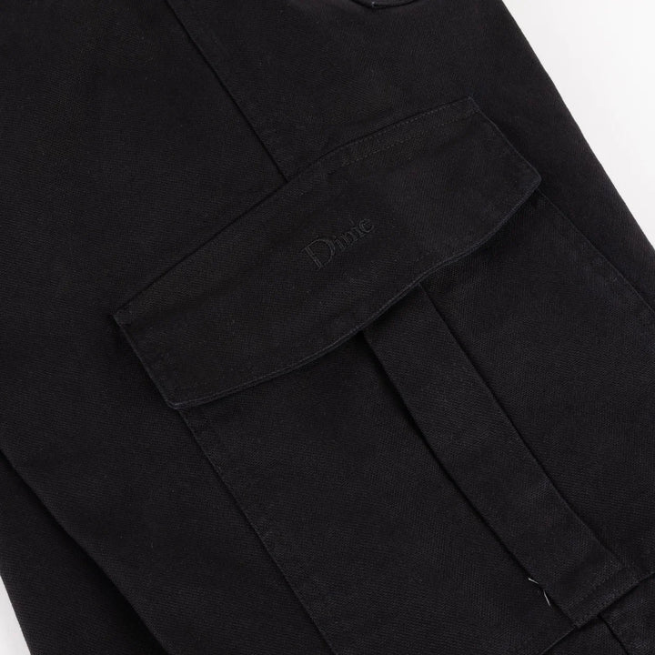 Dime Relaxed Cargo Pants - Black